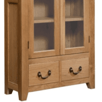 Woodenlia Solid Wood Crockery Cabinet