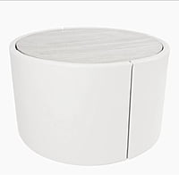 VIKINTERIO Marble Top Four Seater Space Saving Dining Table Set VIKINTERIO Marble Top Four Seater Space Saving Dining Table Set