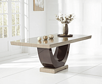 Antalya Six Seater Marble Dining Table Antalya Six Seater Marble Dining Table