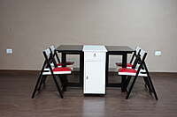 Vikinterio Chao Phraya Four Seater Folding Dining Table Set