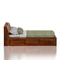 Vikinterio Samode King Size Cushioned Bed