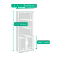 Woodenlia Standard Bookcase