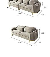 Vikinterio Leh Sofa Set