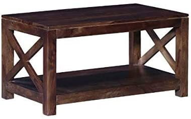 Woodenlia Cross Handmade Amazing Look & Standard Size Home Decor Coffee Table