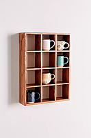 Lia Alice Wood Mug Shelf Lia Alice Wood Mug Shelf