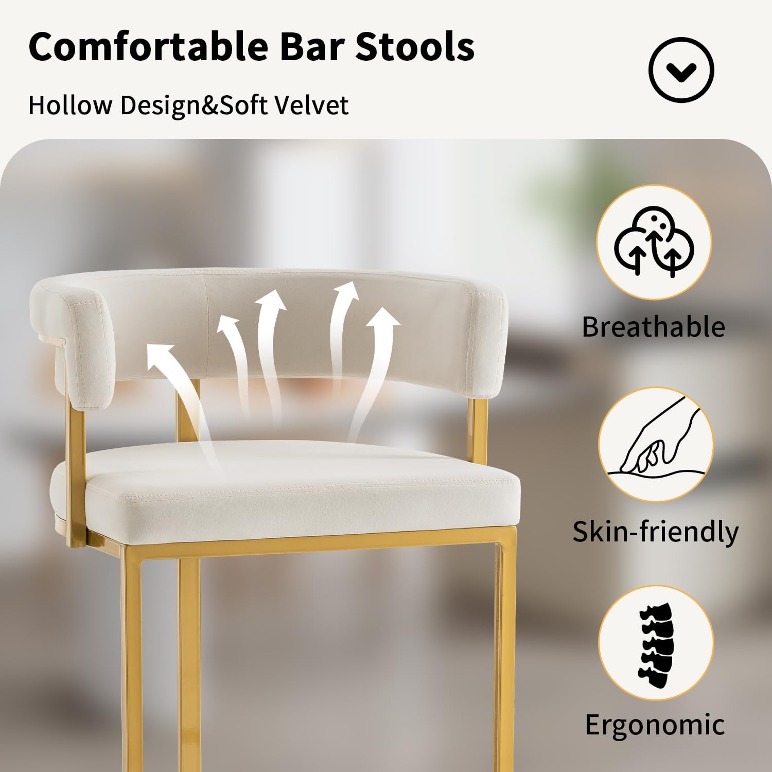 Vikinterio Calcutta Dining/Bar Chair in SS Vikinterio Calcutta Dining/Bar Chair in SS