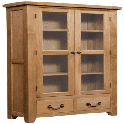 Woodenlia Solid Wood Crockery Cabinet