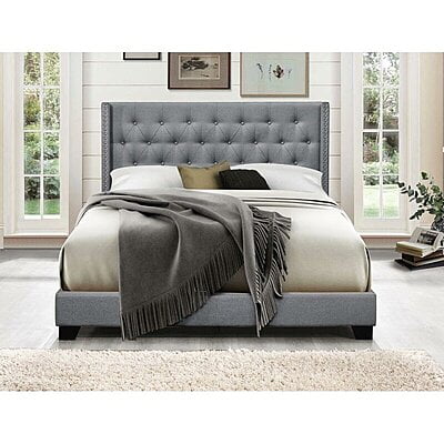 Low profile standard bed