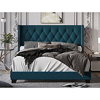 Low profile standard bed
