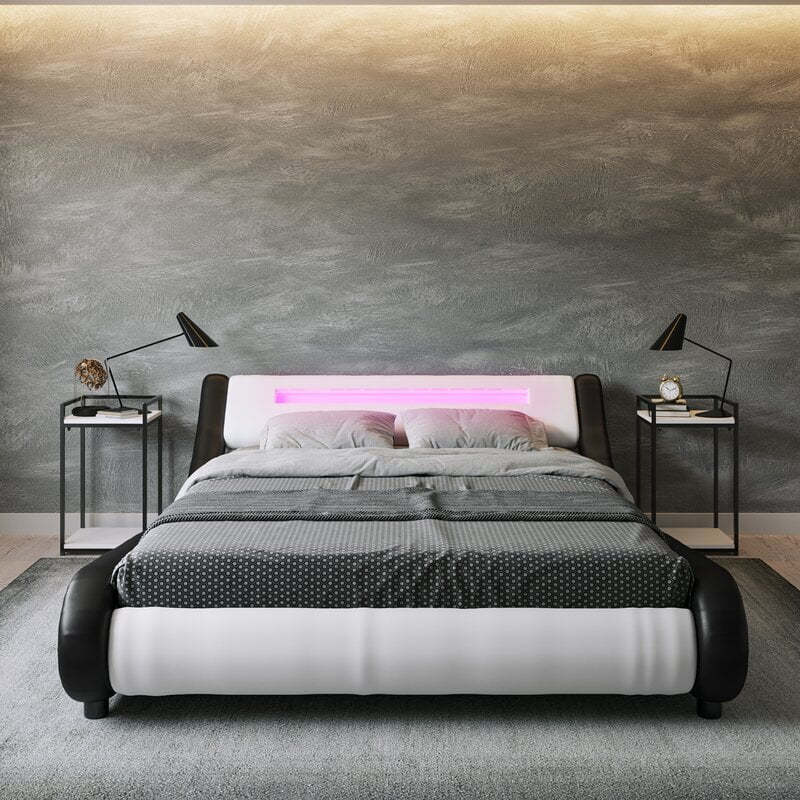 Led low profile standard bed
