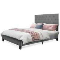 Vikinterio Dolphin Upholstered Bed