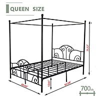 Ancaraz canopy bed Ancaraz canopy bed