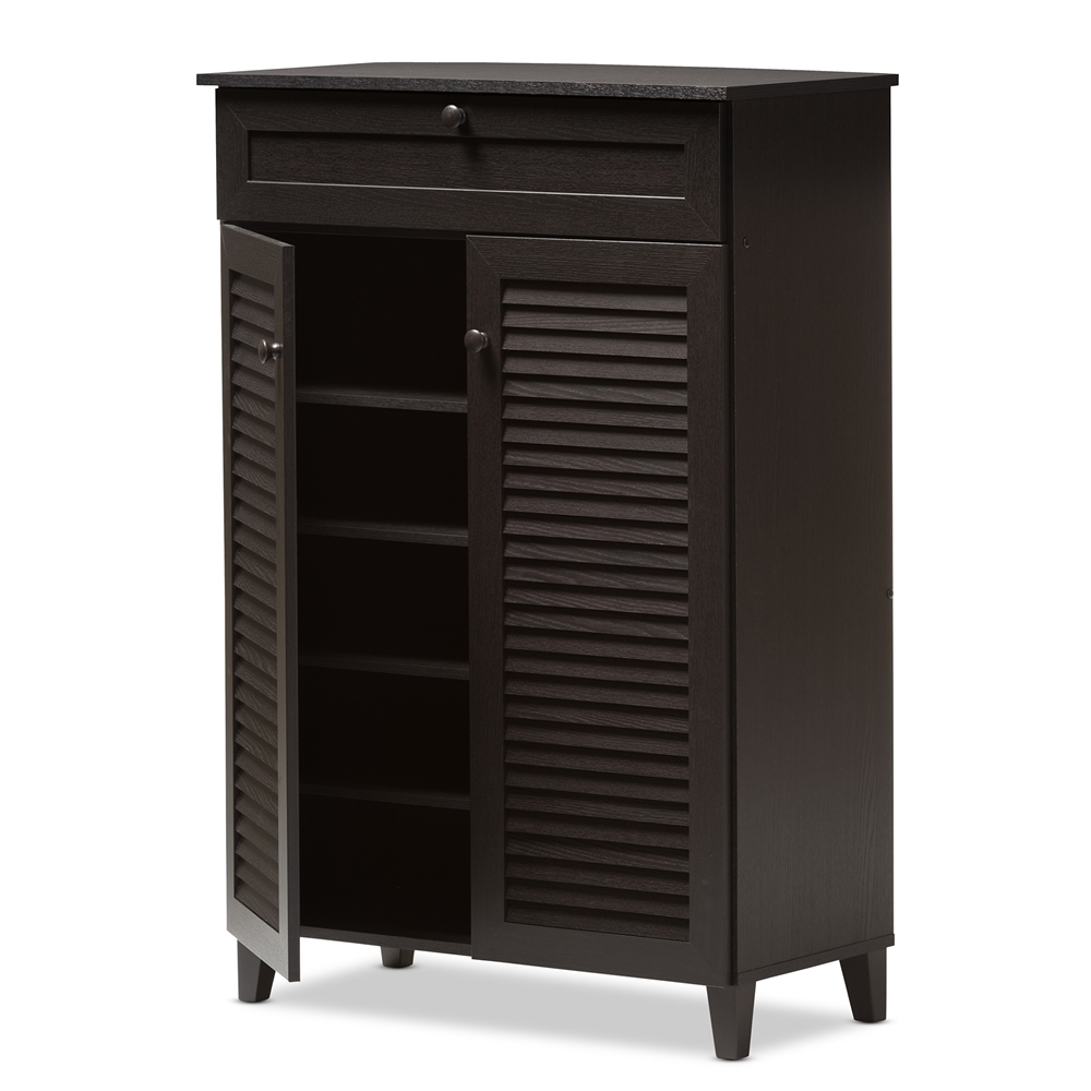 VIKINTERIO STUDIO ESPRESSO SHOE-STORAGE CABINET VIKINTERIO STUDIO ESPRESSO SHOE-STORAGE CABINET