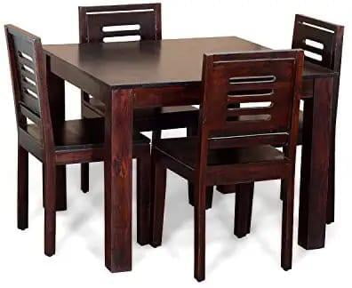 Four Seater Dining Set in Mohagni Color
