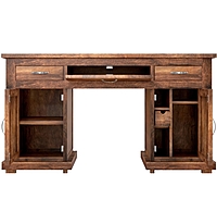 Solid Wood Study Table in Provisional Teak Finish Solid Wood Study Table in Provisional Teak Finish