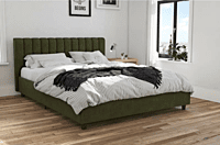 Gulmarg Tufted Upholstered Platform Bed