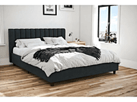 Gulmarg Tufted Upholstered Platform Bed