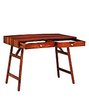 VIKINTERIO Sheesham Wood nested Study table