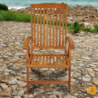 Woodenlia Sun Flair Folding Garden Chair (Set of 2) Woodenlia Sun Flair Folding Garden Chair (Set of 2)