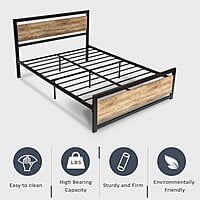 Vikinterio Platform Bed