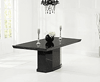 Six Seater Marble Top Dining Set with Fabric Chairs - Luxury and Comfort for Your Dining Room Six Seater Marble Top Dining Set with Fabric Chairs - Luxury and Comfort for Your Dining Room