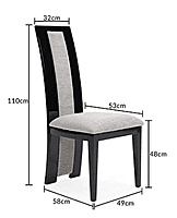 Six Seater Marble Top Dining Set with Fabric Chairs - Luxury and Comfort for Your Dining Room Six Seater Marble Top Dining Set with Fabric Chairs - Luxury and Comfort for Your Dining Room