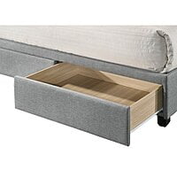 Vikinterio Upholstered Storage Bed