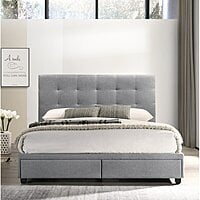 Vikinterio Upholstered Storage Bed Vikinterio Upholstered Storage Bed