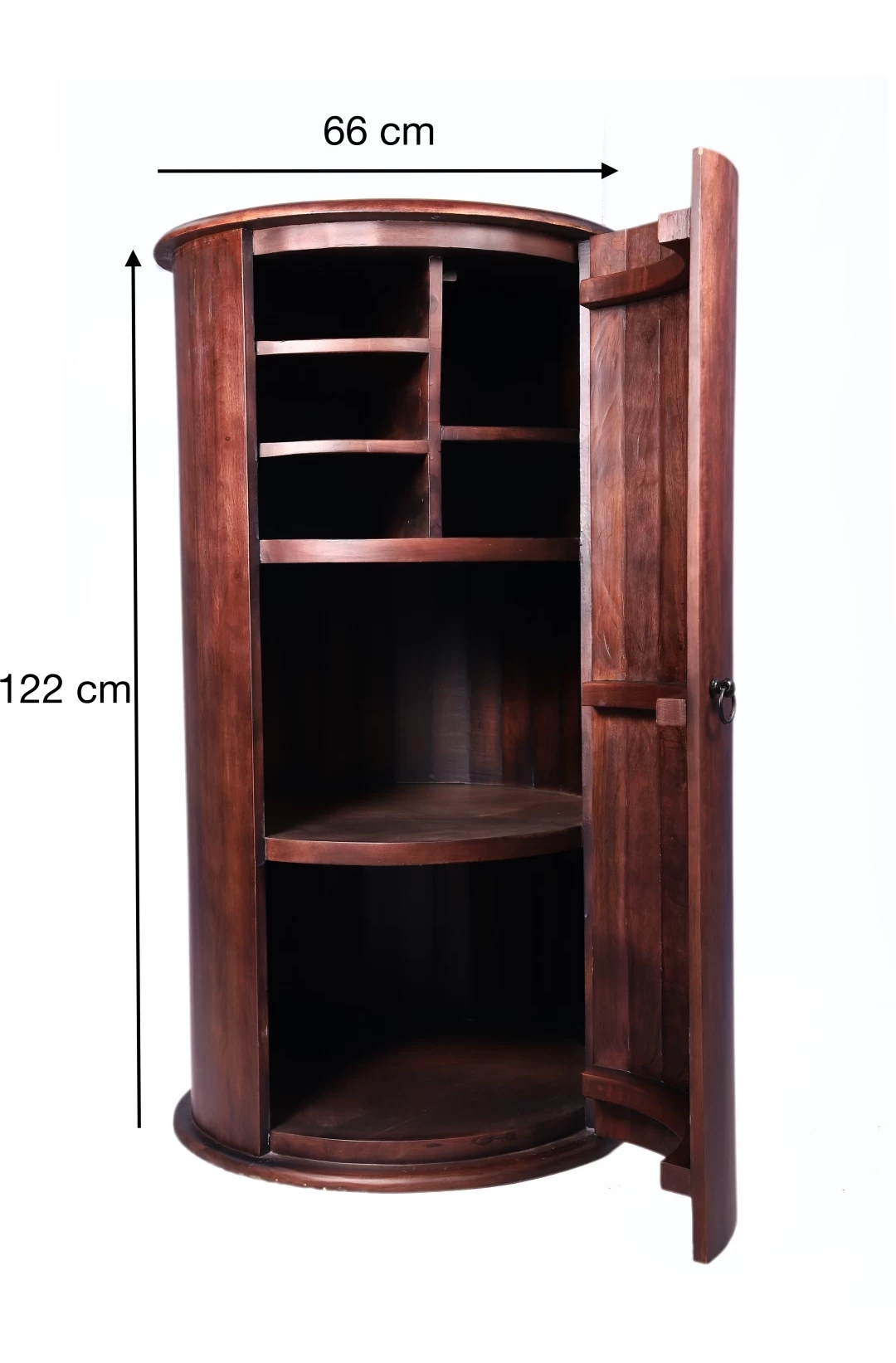 Vikinterio cylindrical Bar Cabinet
