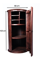 Vikinterio cylindrical Bar Cabinet Vikinterio cylindrical Bar Cabinet