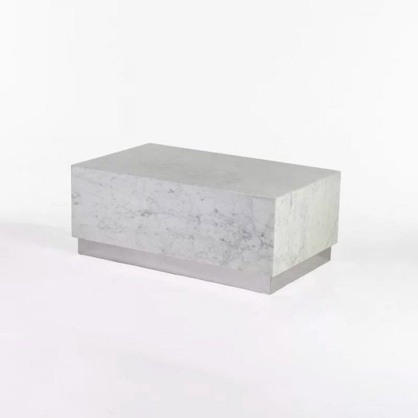 VIKINTERIO Sleek Coffee Table the natural beauty of marble