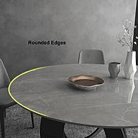 Vikinterio Four Seater ROund DOIning Table with Four Chairs