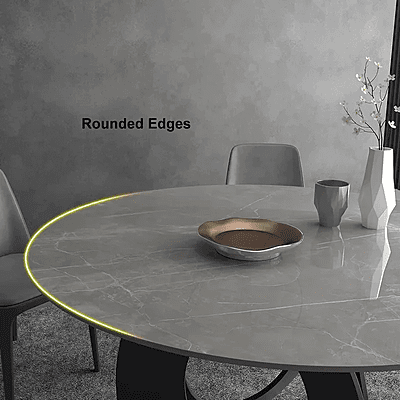 Vikinterio Four Seater ROund DOIning Table with Four Chairs Vikinterio Four Seater ROund DOIning Table with Four Chairs