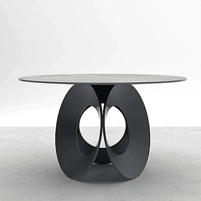 Vikinterio Four Seater ROund DOIning Table with Four Chairs Vikinterio Four Seater ROund DOIning Table with Four Chairs