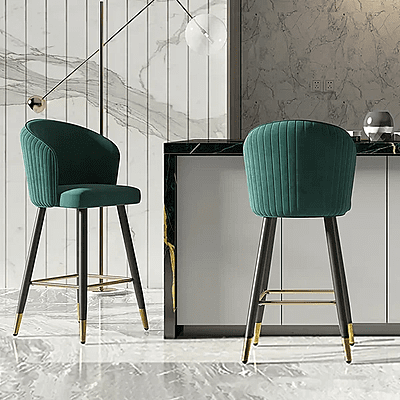 Vikinterio Swivel Adjustable Bar Stool