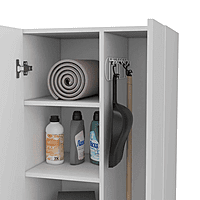 Vikinterio Broom Cabinet Pantry Cabinet