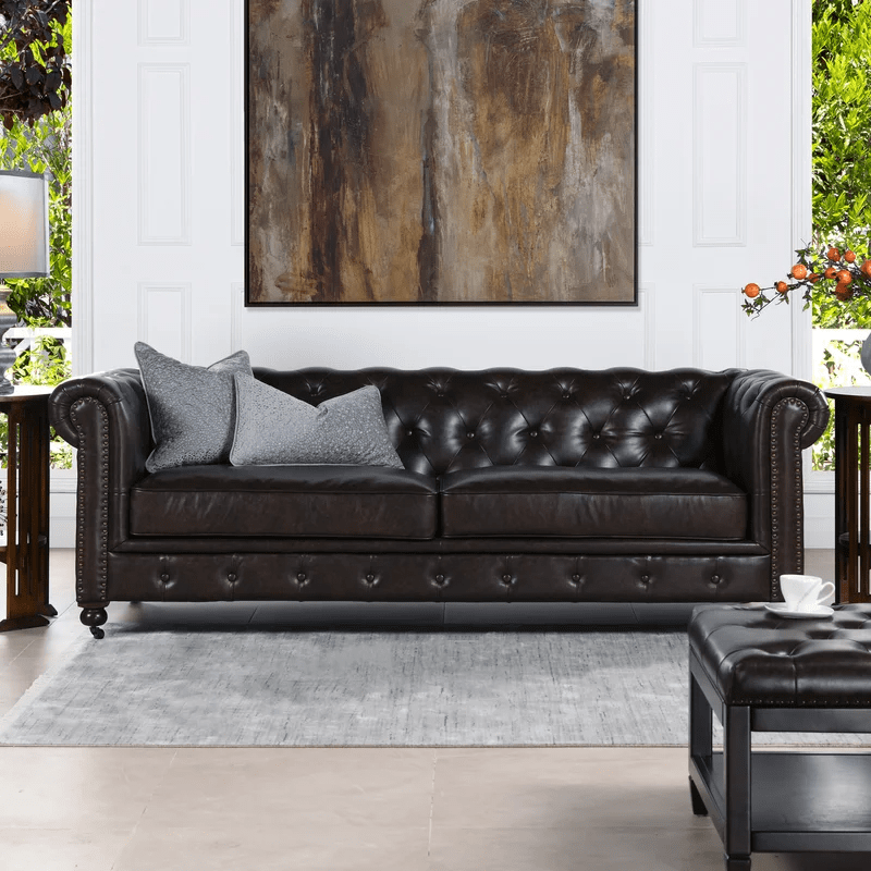 VIKINTERIO Samode Chesterfield Leather Sfa VIKINTERIO Samode Chesterfield Leather Sfa