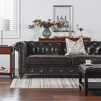 VIKINTERIO Samode Chesterfield Leather Sfa VIKINTERIO Samode Chesterfield Leather Sfa
