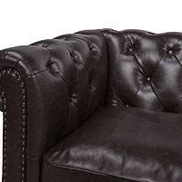 VIKINTERIO Samode Chesterfield Leather Sfa VIKINTERIO Samode Chesterfield Leather Sfa