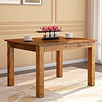 VIKINTERIO Six Seater Rose Wood Dining Table