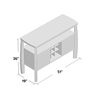 Vikinterio 51'' Sideboard Vikinterio 51'' Sideboard
