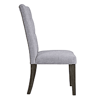VIKINTERIO Malabar Dining Table with Marble Top and Six Upholstory Chairs VIKINTERIO Malabar Dining Table with Marble Top and Six Upholstory Chairs
