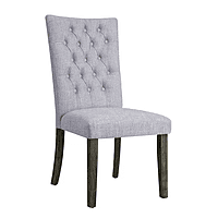 VIKINTERIO Malabar Dining Table with Marble Top and Six Upholstory Chairs VIKINTERIO Malabar Dining Table with Marble Top and Six Upholstory Chairs