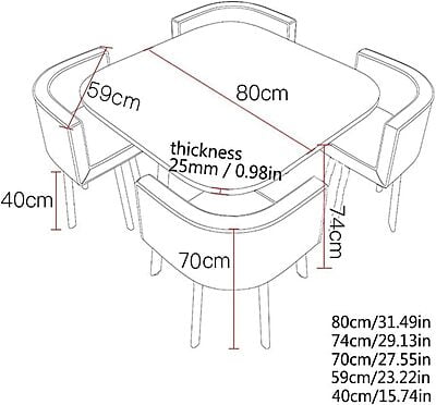 Modern Square Sape Saving Dining Table And Chair Set Dining Table and Chair For Dining Room Modern Square Sape Saving Dining Table And Chair Set Dining Table and Chair For Dining Room