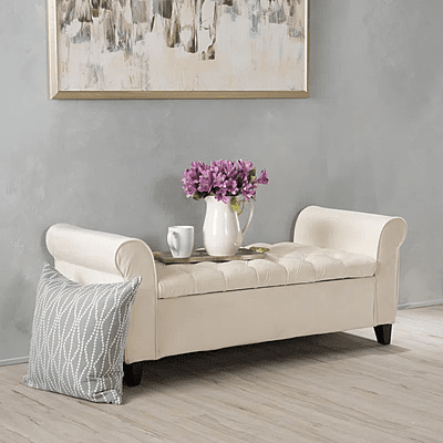 Vikinterio Norway Armed Storage Bench