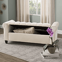 Vikinterio Norway Armed Storage Bench Vikinterio Norway Armed Storage Bench
