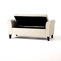 Vikinterio Norway Armed Storage Bench Vikinterio Norway Armed Storage Bench