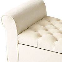 Vikinterio Norway Armed Storage Bench Vikinterio Norway Armed Storage Bench