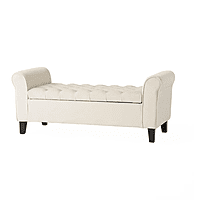 Vikinterio Norway Armed Storage Bench Vikinterio Norway Armed Storage Bench
