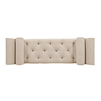 Vikinterio Venice Upholstered Bench Vikinterio Venice Upholstered Bench